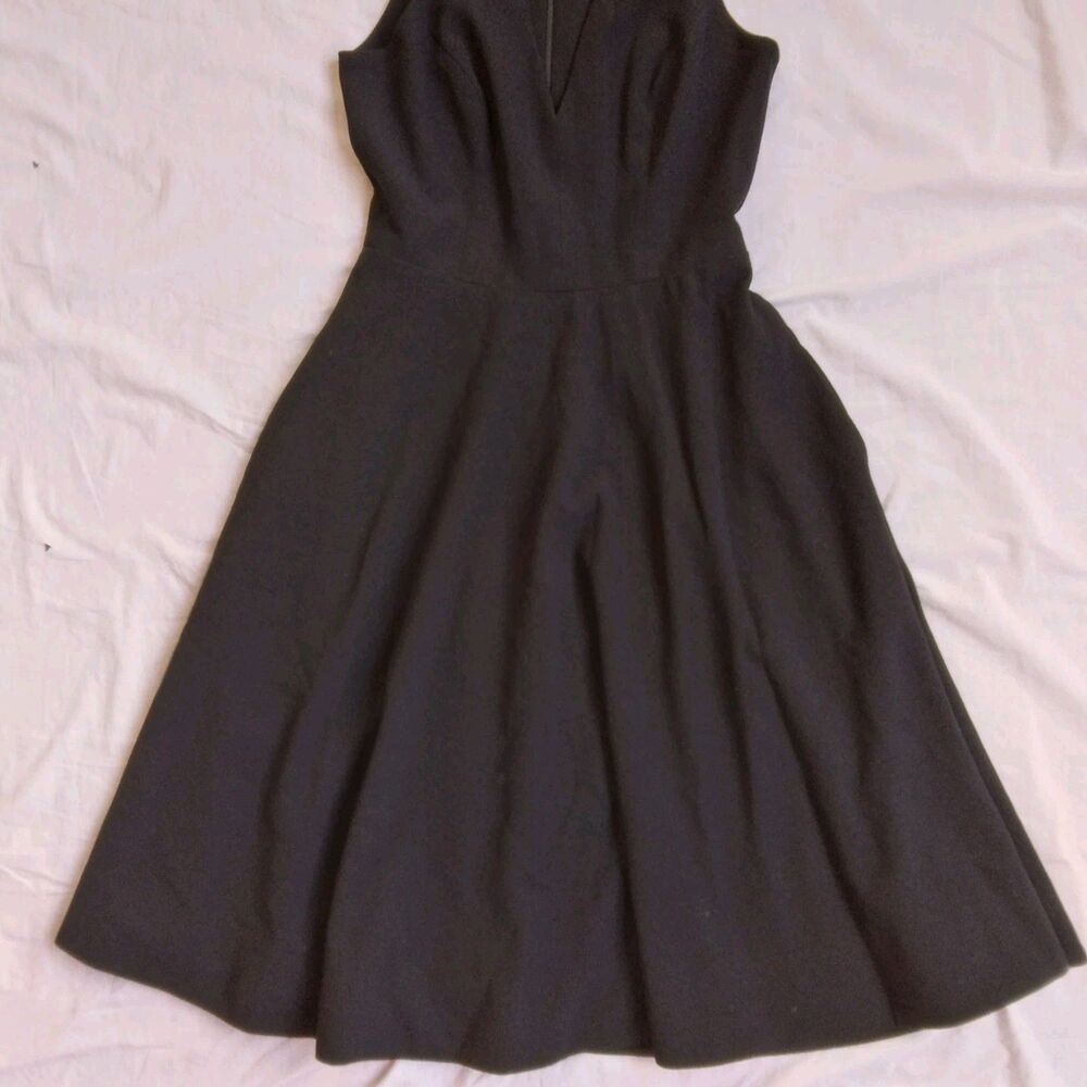 Dress The Population Catalina Fit & Flare Cocktail Dress Black Capsule Piece S - Picture 4 of 14
